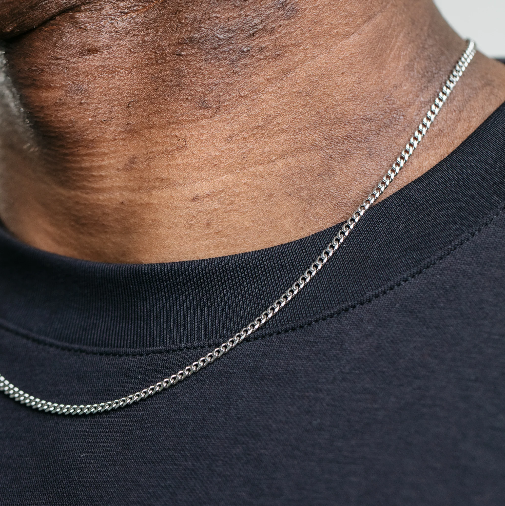 3mm Miami Cuban Chain - Silver (S) - Image 8