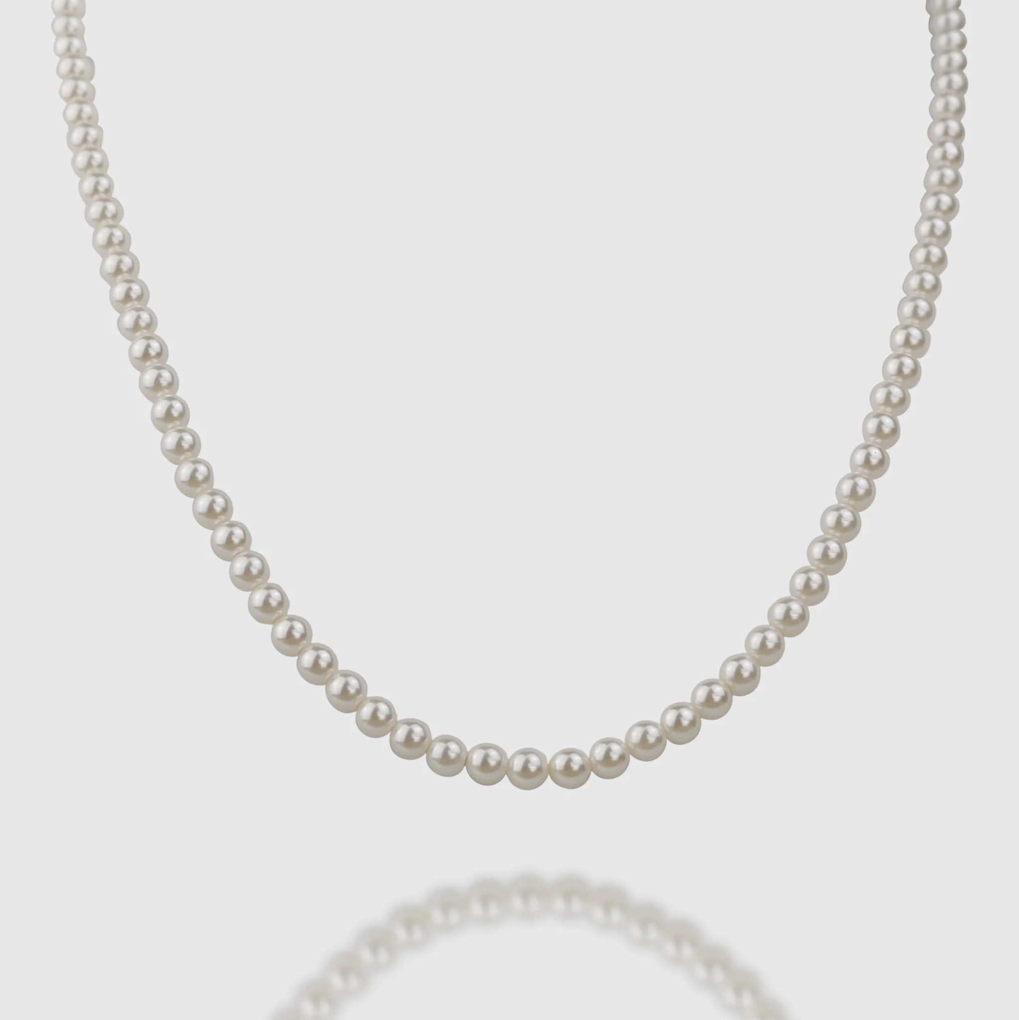 4mm Pearl Necklace - Image 2