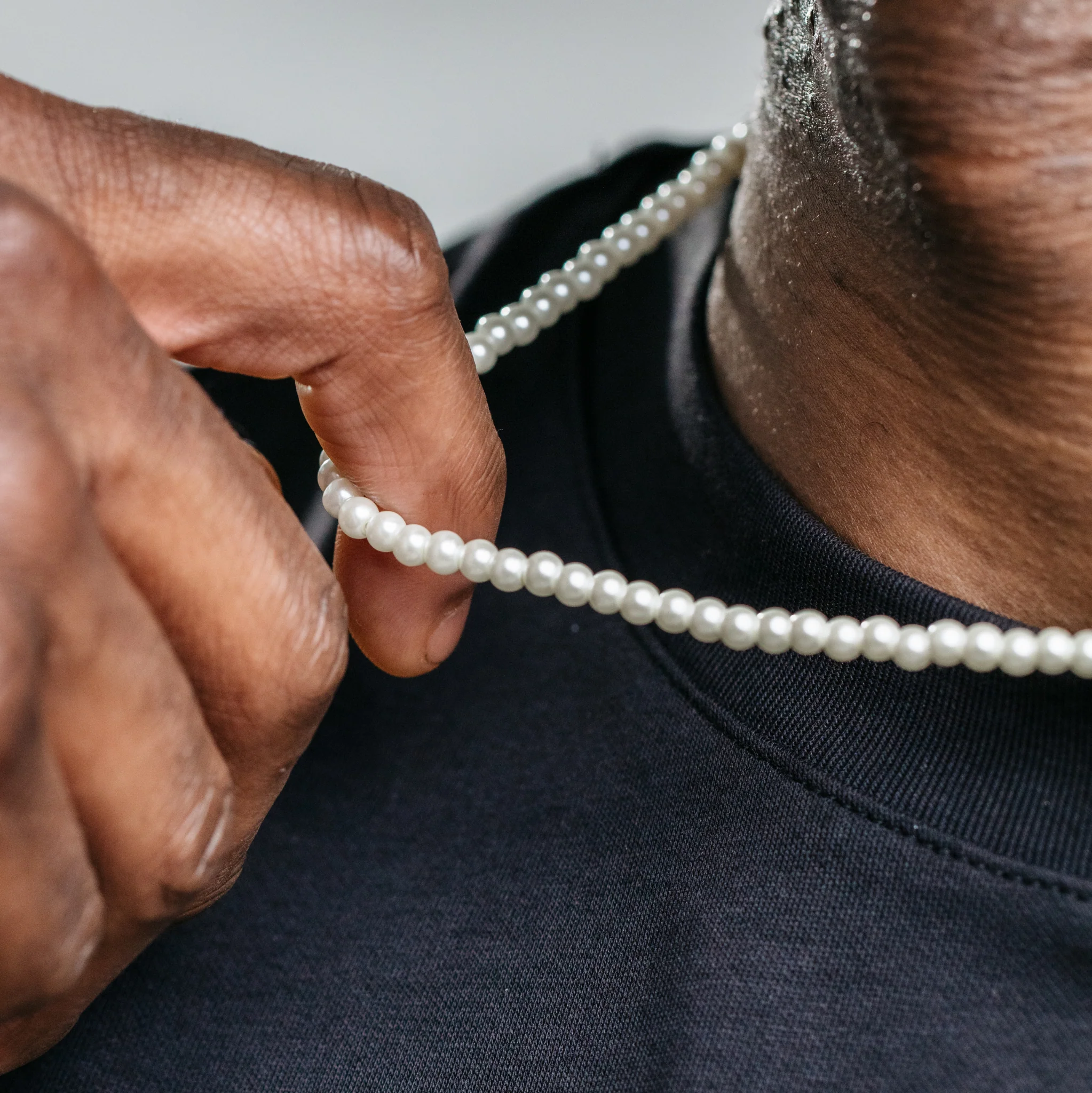 4mm Pearl Necklace - Image 7