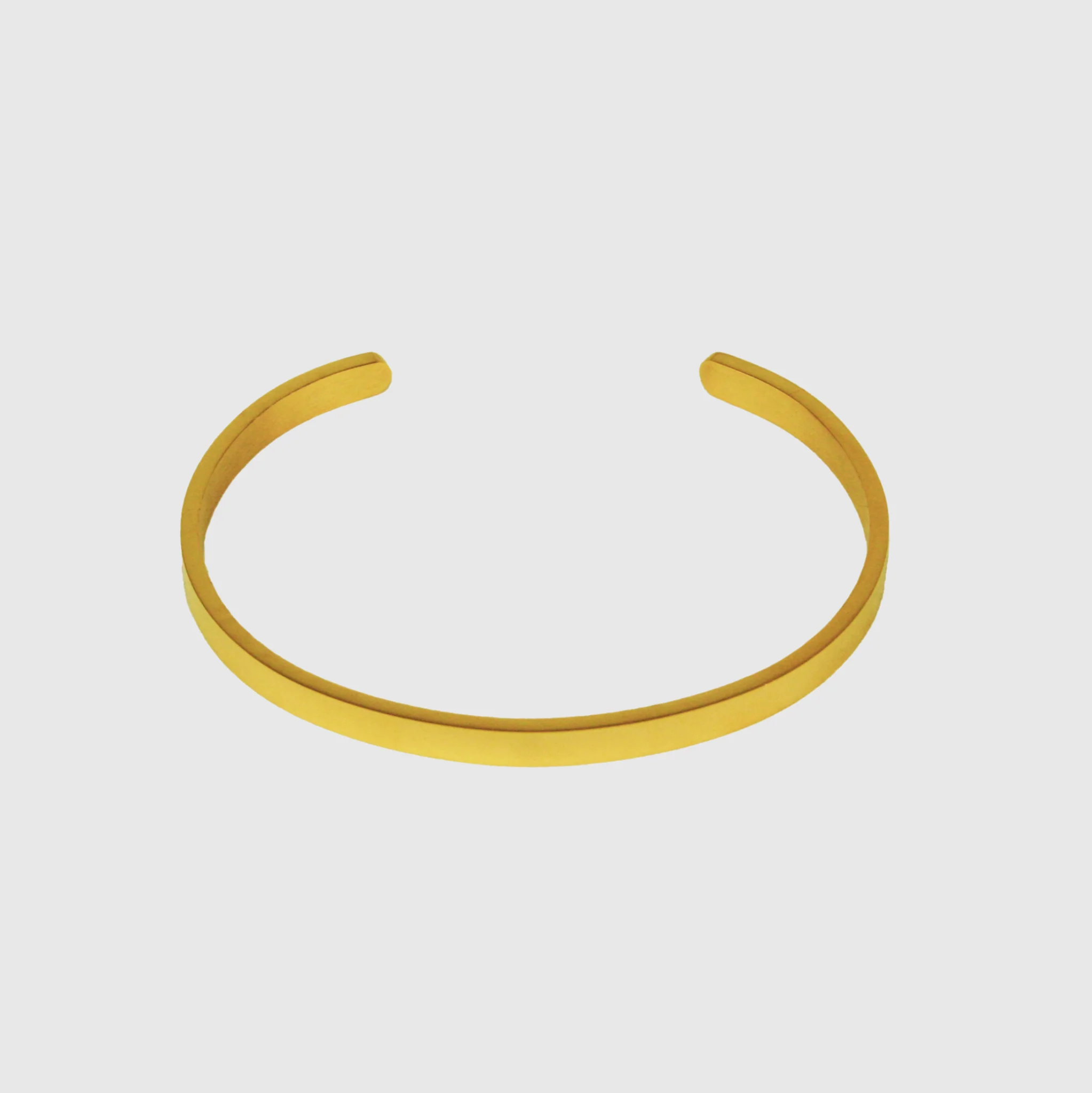 5mm Classic Cuff - Gold - Image 2