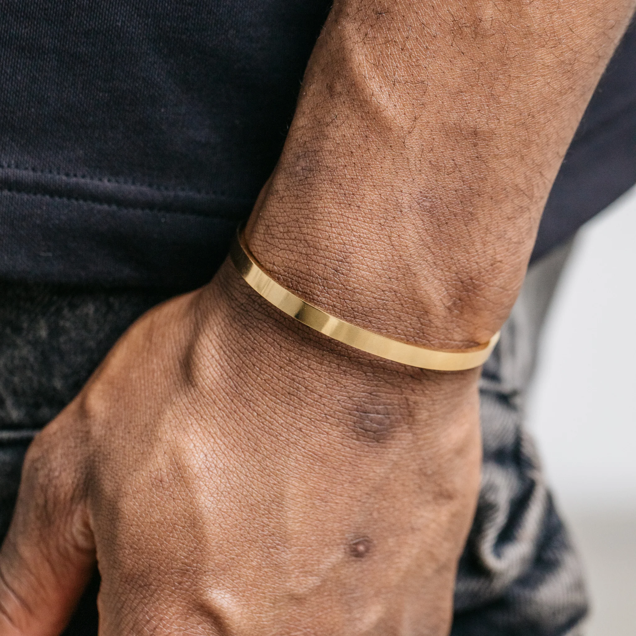 5mm Classic Cuff - Gold - Image 6
