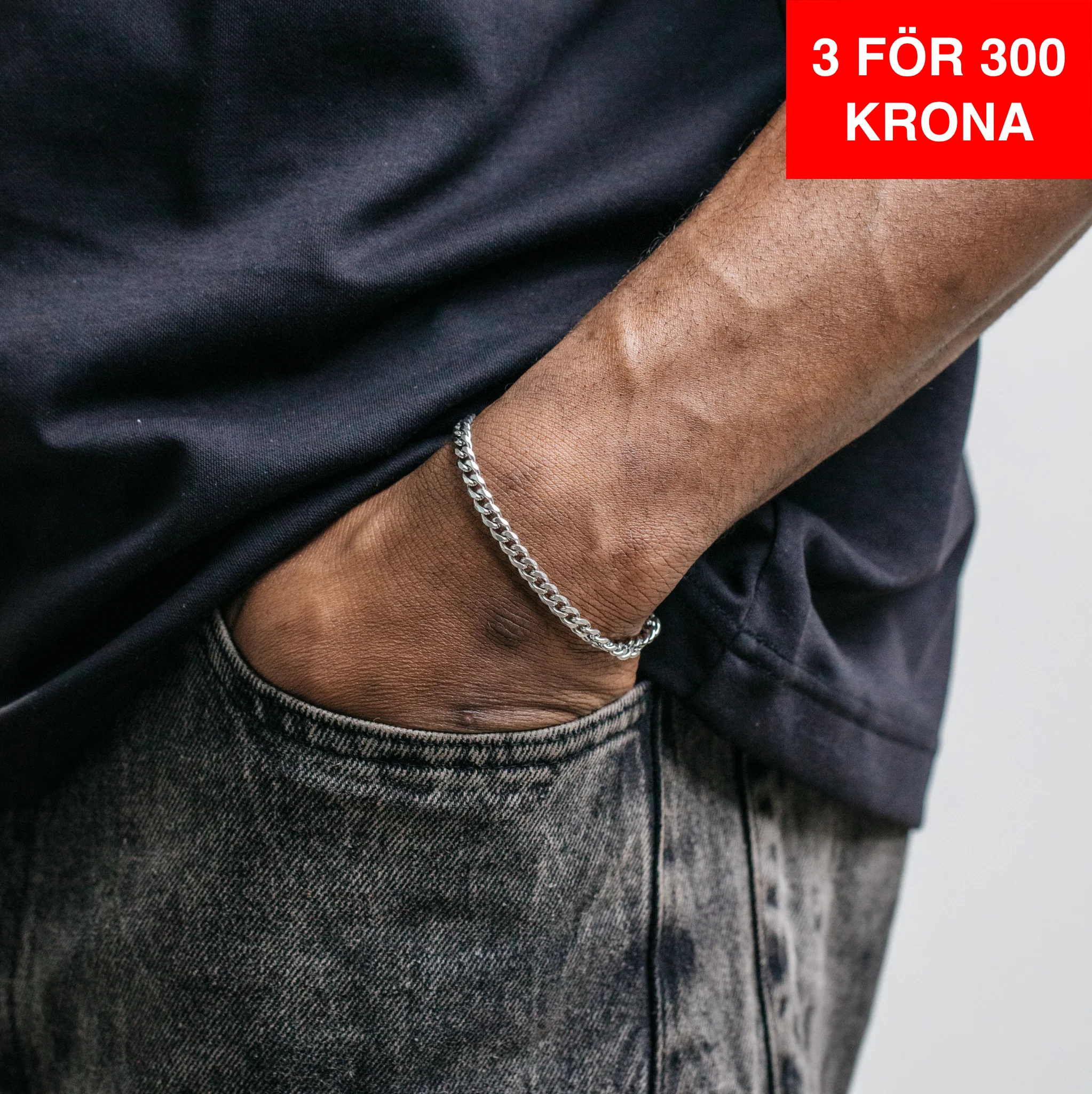 5mm Miami Cuban Bracelet - Silver (S)