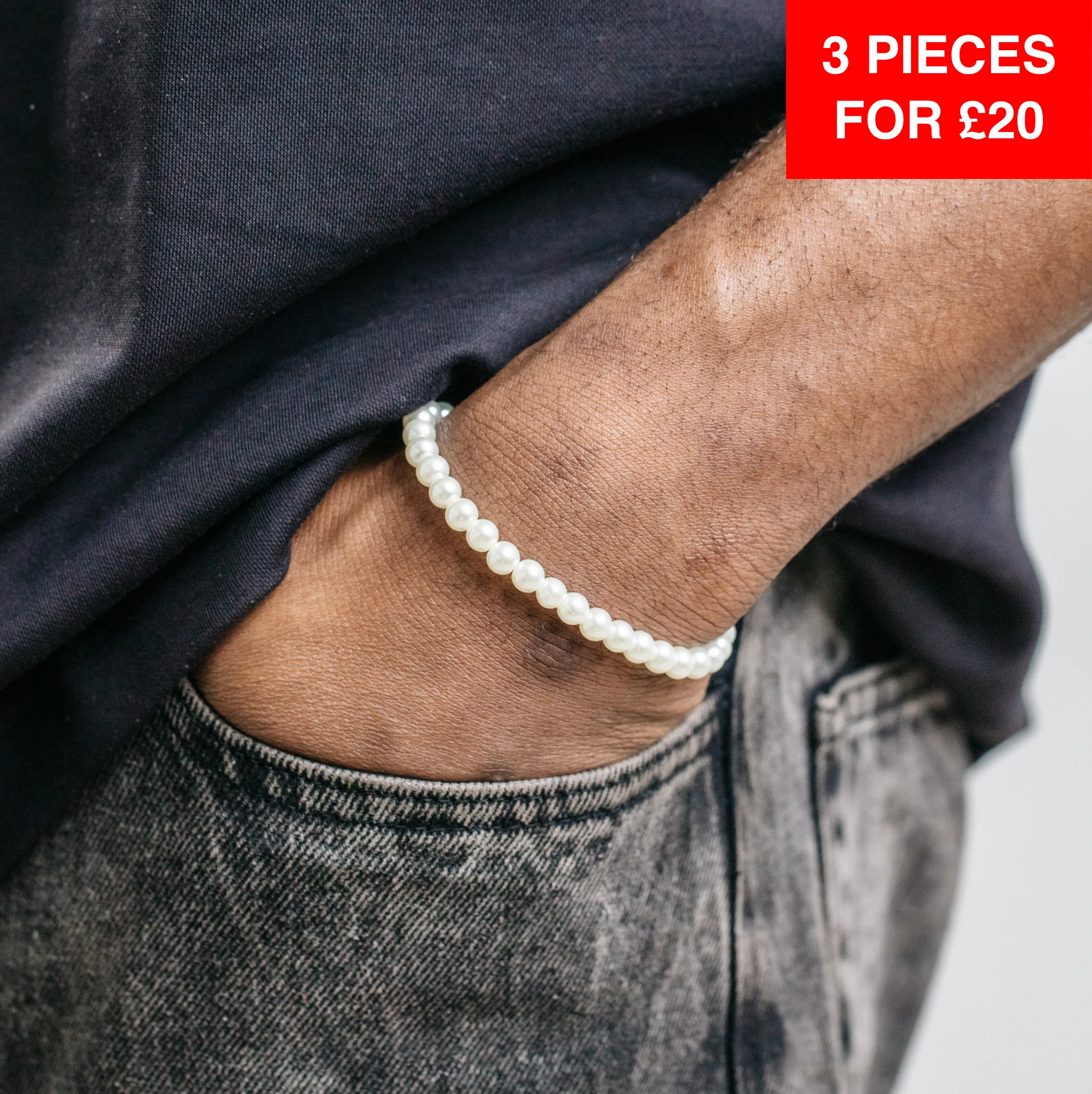 6mm Pearl Bracelet