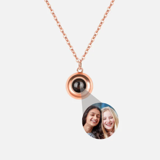 Custom circle Necklace - Image 3