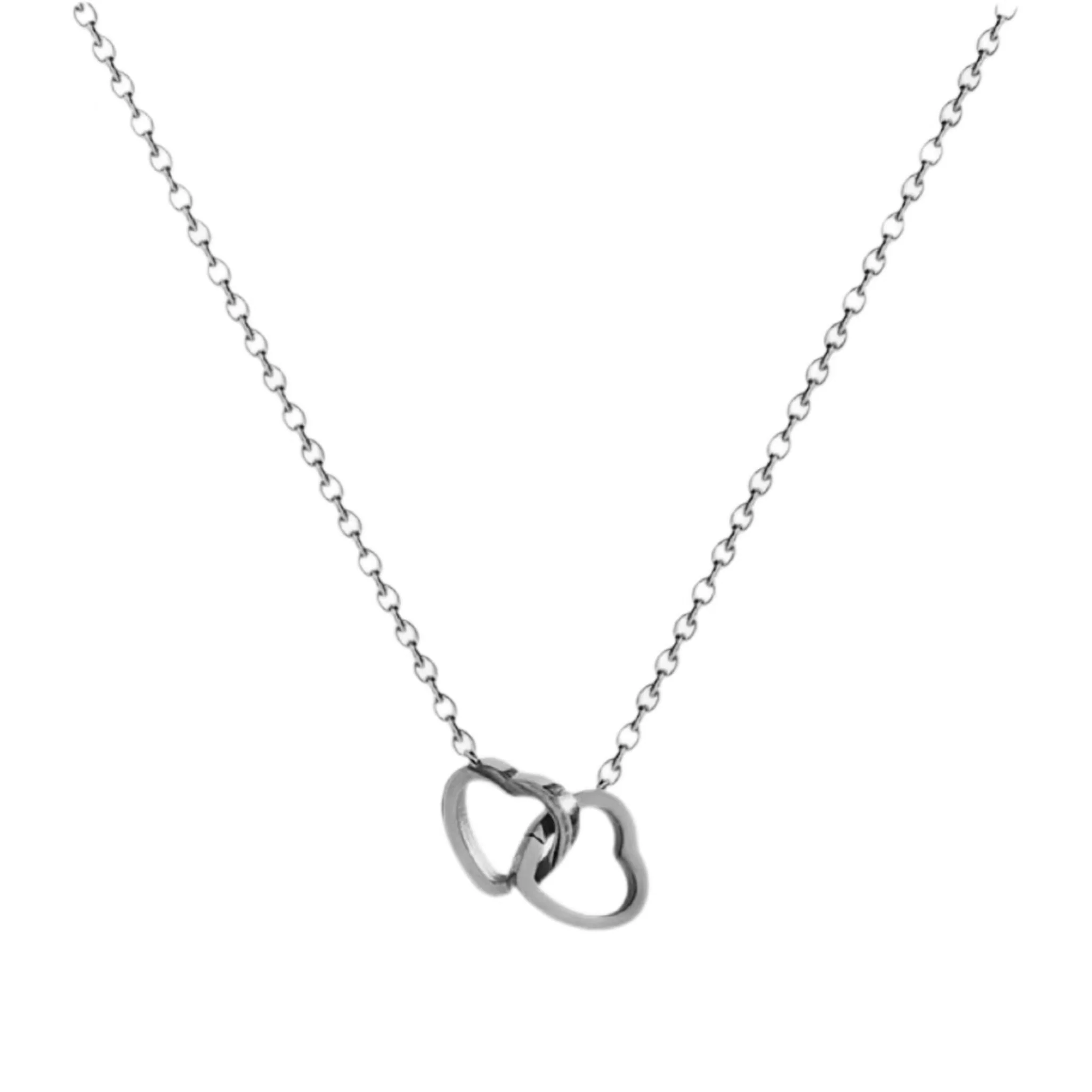 HEART NECKLACE - SILVER - Image 2