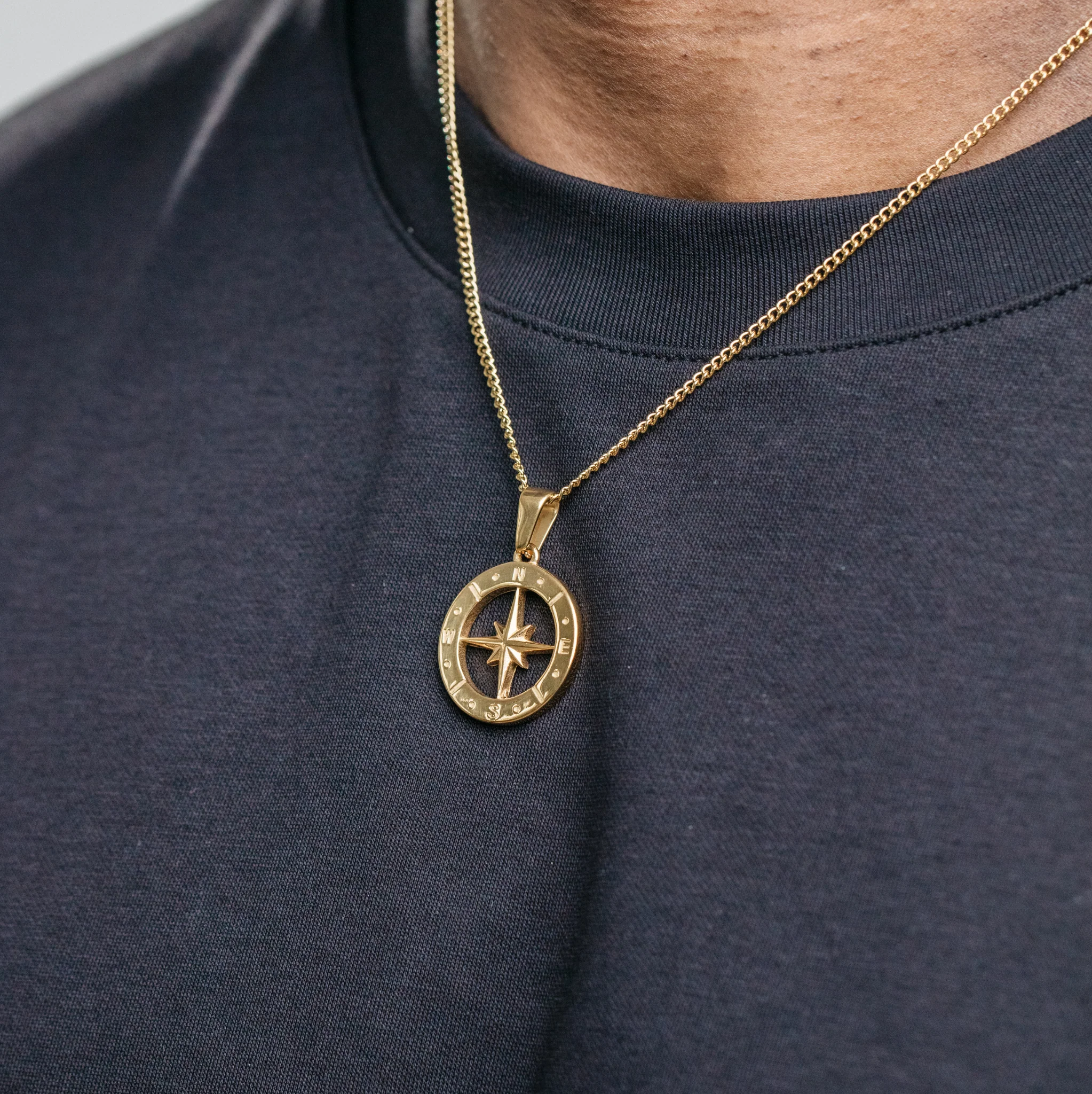 North Star Pendant - Gold - Image 6
