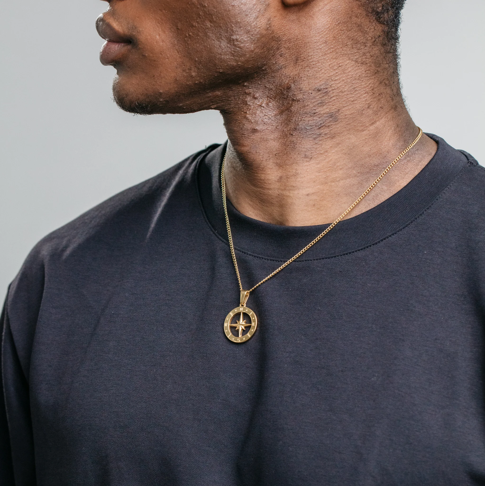 North Star Pendant - Gold - Image 7
