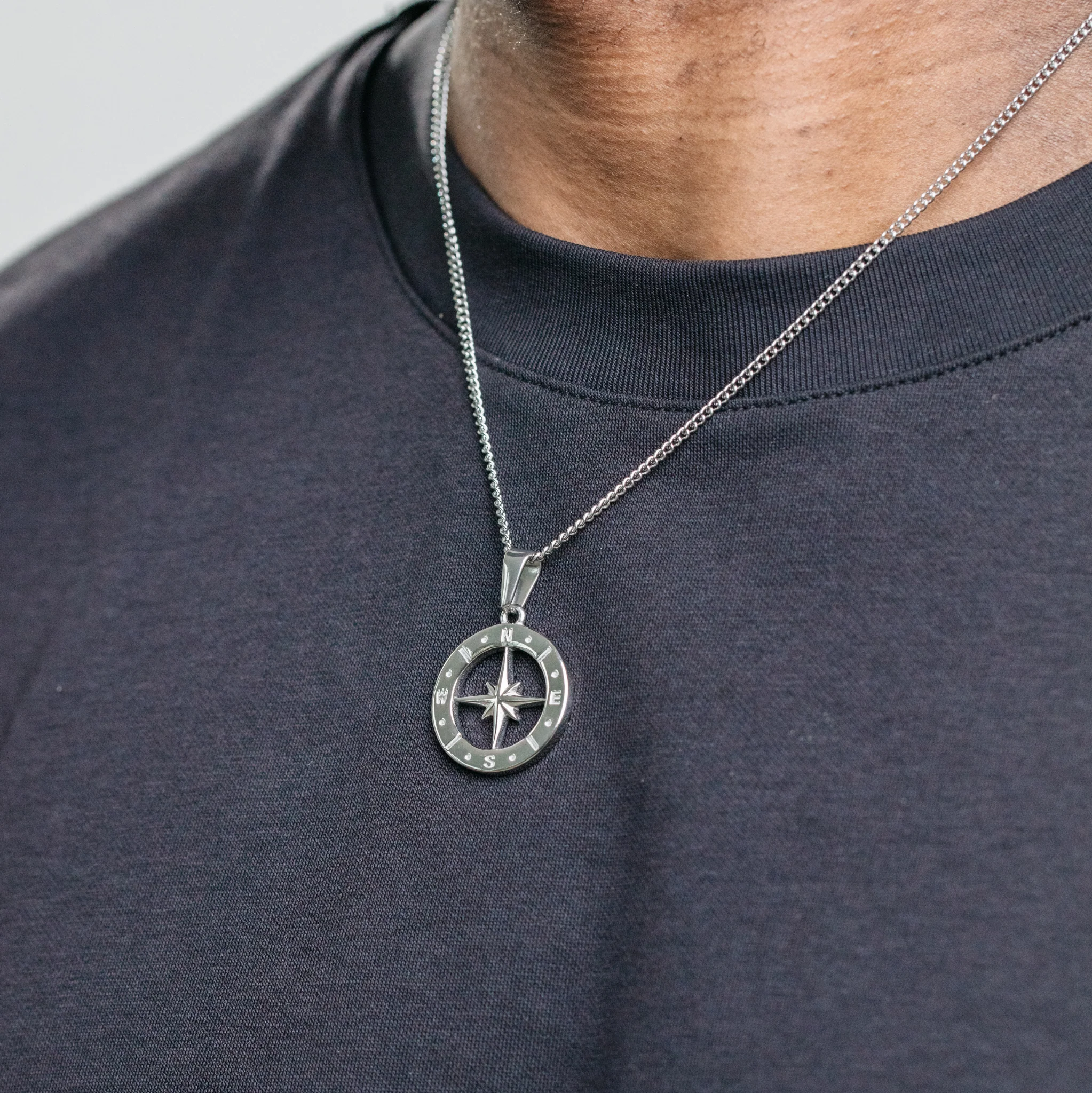 North Star Pendant - Silver - Image 3